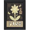 "Pray Until Something Happens" By Annie LaPoint, Printed Wall Art, Ready To Hang Framed Poster, Black Frame - as Pic
