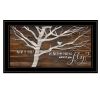 Trendy Decor 4U "What if You Fly" Framed Wall Art, Modern Home Decor Framed Print for Living Room, Bedroom & Farmhouse Wall Decoration by Marla Rae -