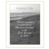 "Character" By Trendy Decor4U, Printed Wall Art, Ready To Hang Framed Poster, White Frame - as Pic