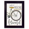 "Moving Forward" By Marla Rae, Printed Wall Art, Ready To Hang Framed Poster, Black Frame - as Pic