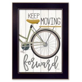 "Moving Forward" By Marla Rae, Printed Wall Art, Ready To Hang Framed Poster, Black Frame - as Pic