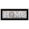 "Home - Where Our Story Begins" by Marla Rae, Ready to Hang Framed Print, Black Frame - as Pic