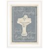 "Wash Your Hands" by Misty Michelle, Ready to Hang Framed Print, White Frame - as Pic