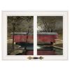 "Warm Summer's Eve" by Billy Jacobs, Ready to Hang Framed Print, White Window-Style Frame - as Pic