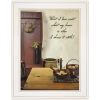 "What I love Most" By Susan Boyer, Ready to Hang Framed Print, White Frame - as Pic