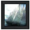 "Sailboat Marina I" by Bluebird Barn Group, Ready to Hang Framed Print, Black Frame - as Pic