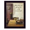 "What I love Most" By Susan Boyer, Printed Wall Art, Ready To Hang Framed Poster, Black Frame - as Pic