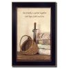 "Quilted Together" By Susan Boyer, Printed Wall Art, Ready To Hang Framed Poster, Black Frame - as Pic