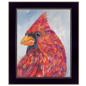 "The Messenger" by lisa Morales, Ready to Hang Framed Print, Black Frame - as Pic