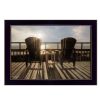 "Front Row Seats" By Lori Deiter, Printed Wall Art, Ready To Hang Framed Poster, Black Frame - as Pic