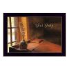 "Dear Diary" By Lori Deiter, Printed Wall Art, Ready To Hang Framed Poster, Black Frame - as Pic