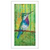 "Plovercrest" By Lisa Morales, Printed Wall Art, Ready To Hang Framed Poster, White Frame - as Pic
