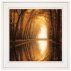 "Lochem Reflections" by Martin Podt, Ready to Hang Framed print, White Frame - as Pic