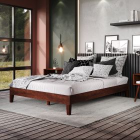 Nix - Queen Platform Bed - Natural - as Pic
