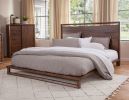 Lofton - Queen Platform Bed - Brown - as Pic