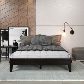 Nix - Full Platform Bed - Black - as Pic