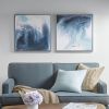 Abstract 2-piece Framed Canvas Wall Art Set - as Pic