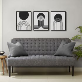 3-piece Framed Canvas Wall Art Set - as Pic