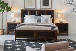 Bridgevine Home Branson King Size Panel Bed, Two-Tone Finish - as Pic