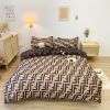 Washed Cotton Bedding 4 Piece Set 1.5m-2.2m Quilt Cover Sheet Pillowcase Plaid Stripes Student Dormitory Adult Child Boys Girls - Checkerboard -Purple