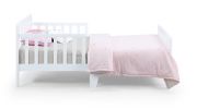Jax Toddler Bed White - as Pic