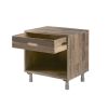 Solid Wood Nightstand - as Pic