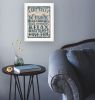 "Lake Rules" by Misty Michelle, Ready to Hang Framed Print, White Frame - as Pic