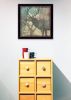 "Deer" By Barb Tourtillotte, Printed Wall Art, Ready To Hang Framed Poster, Black Frame - as Pic