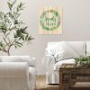 "Simply Blessed" By Artisan Cindy Jacobs, Printed on Wooden Picket Fence Wall Art - as Pic