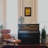 "Time is the Illusion" By Billy Jacobs, Printed Wall Art, Ready To Hang Framed Poster, Black Frame - as Pic