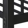 ACME Limbra Bunk Bed (Twin XL/Queen) in Sandy Black 38000 - as Pic