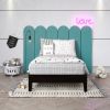 Nix - Twin Platform Bed - Black - as Pic