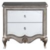 Antique Champagne 2-drawer Nightstand - as Pic