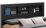 Glory Furniture Burlington G2450D-FSB2 Full Storage Bed , Black - as Pic