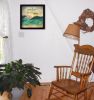 "Sunshine and Lake Water" By Marla Rae, Printed Wall Art, Ready To Hang Framed Poster, Black Frame - as Pic