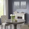 Heavily Embellished 2-piece Canvas Wall Art Set - as Pic