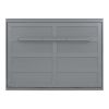 Full Size Murphy Bed Wall Bed,Gray - as Pic