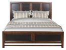 Bridgevine Home Branson King Size Panel Bed, Two-Tone Finish - as Pic