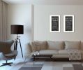 "Family Recipe Collection" 2-Piece Vignette By Susan Ball, Printed Wall Art, Ready To Hang Framed Poster, White Frame - as Pic
