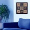 "Coastal Collage I" By Debbie DeWitt, Printed Wall Art, Ready To Hang Framed Poster, Black Frame - as Pic