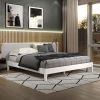 Nix - King Platform Bed - White - as Pic