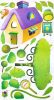 Magical House - Wall Decals Stickers Appliques Home Decor - HEMU-SH-844