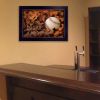 "Baseball - A Family Tradition" By Lori Deiter, Printed Wall Art, Ready To Hang Framed Poster, Black Frame - as Pic
