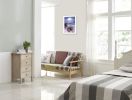 "The Seashore" By John Jones, Printed Wall Art, Ready To Hang Framed Poster, White Frame - as Pic