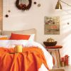 "Autumn Harvest" By Artisan Lori Deiter Printed on Wooden Pumpkin Wall Art - as Pic