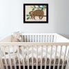 "Hanging Sloth II" by Bernadette Deming, Ready to Hang Framed Print, Black Frame - as Pic