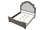Grace King 5 Pc Bedroom Set in Gray - as Pic