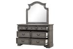 Grace King 5 Pc Bedroom Set in Gray - as Pic