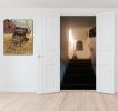 "Granddads Old Truck" by Billy Jacobs, Printed Wall Art on a Wood Picket Fence - as Pic