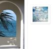 "Sailing White Waters" by Bluebird Barn Group, Ready to Hang Framed Print, White Frame - as Pic
